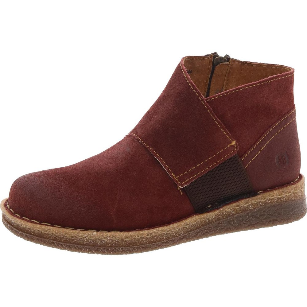 Tora Zipper Suede Booties