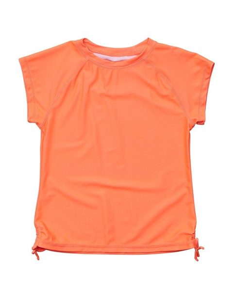 Snapper Rock Tangerine Rash Top