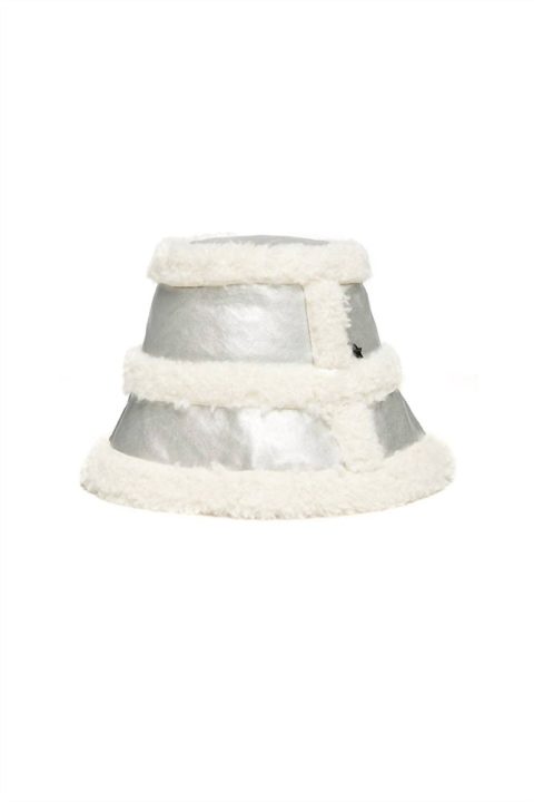 Women’s Sedgwick Bucket Hat In Ivory/silver