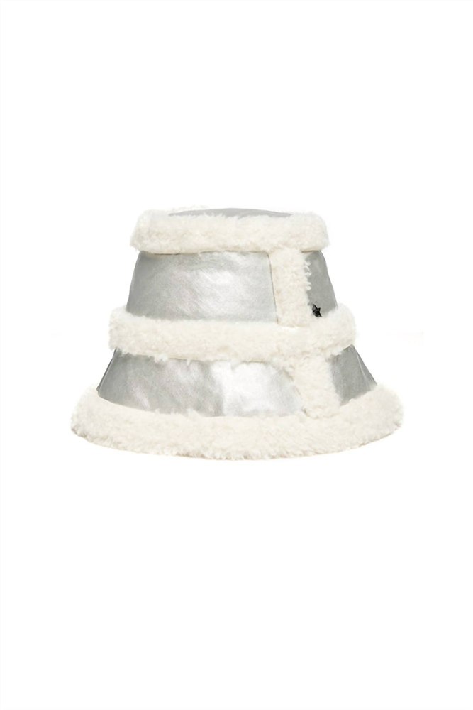 Women’s Sedgwick Bucket Hat In Ivory/silver