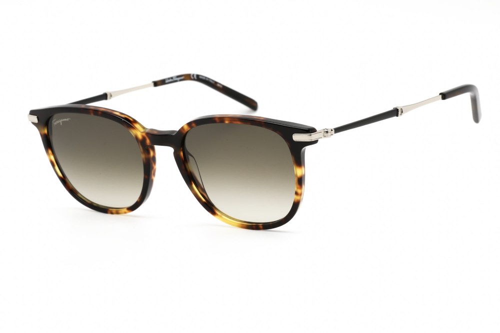 Salvatore Ferragamo SF1015S 219 Round Sunglasses 52 mm