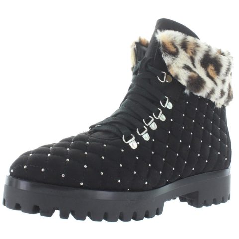 NEWB Faux Suede Ankle Winter Boots