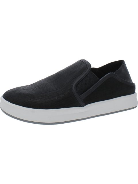 Womens Canvas Slip On Boat Shoes
