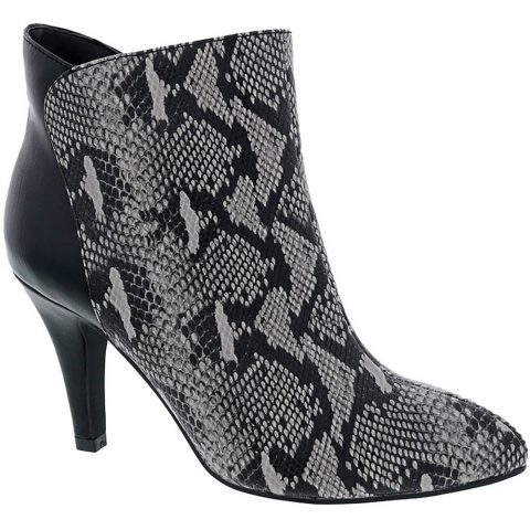 VICTORIA Faux Leather Casual Ankle Boots