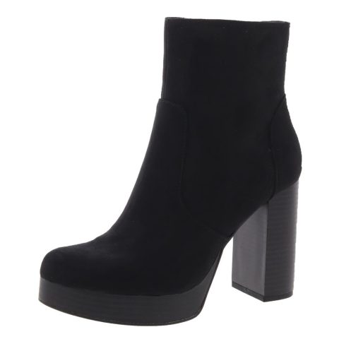 Patricee Cushioned Footbed Faux Suede Mid-Calf Boots