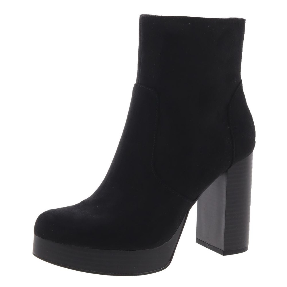 Patricee Cushioned Footbed Faux Suede Mid-Calf Boots