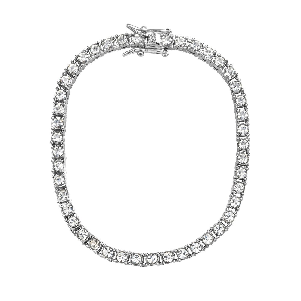 Men’s Tennis Bracelet silver