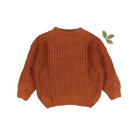 The Chunky Knit Sweater – Caramel