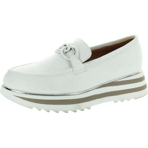 GENEVA Laceless Faux Leather Loafers