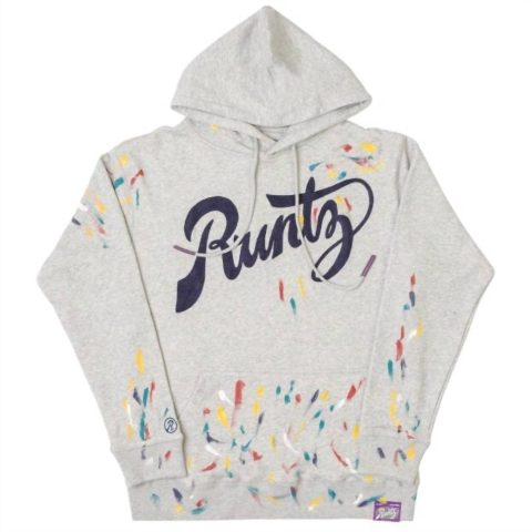 Men’s Paintsmudge Hoodie In Heather Grey 7733641609276
