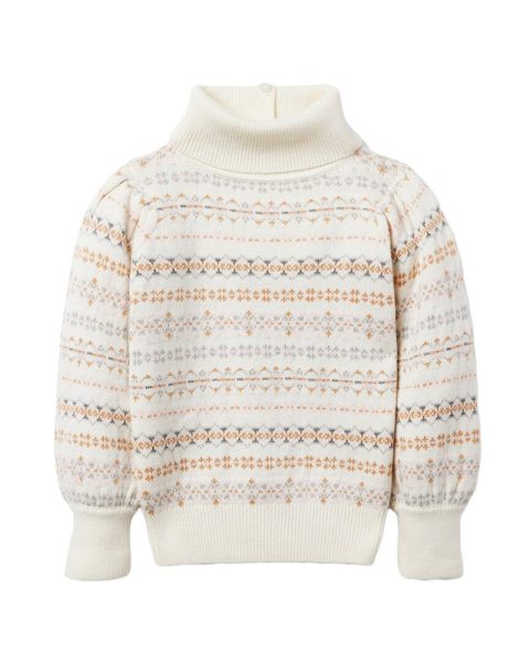 Janie and Jack The Fairisle Turtleneck Sweater