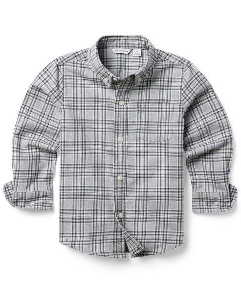 Janie and Jack Tartan Flannel Shirt 7782703726652