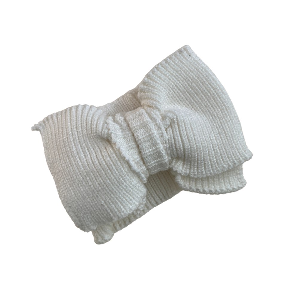 Luna + Luca Rib Headband – White