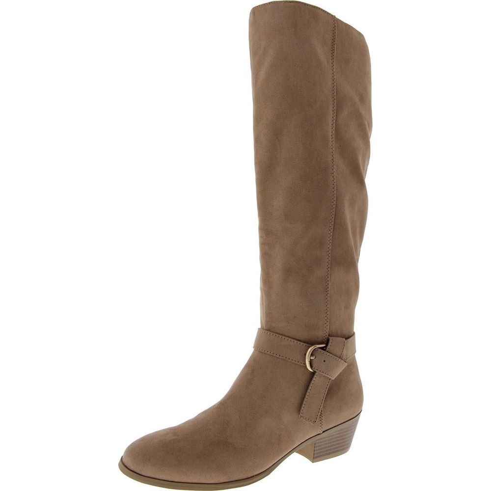 Omahaa Tall Zip Up Knee-High Boots