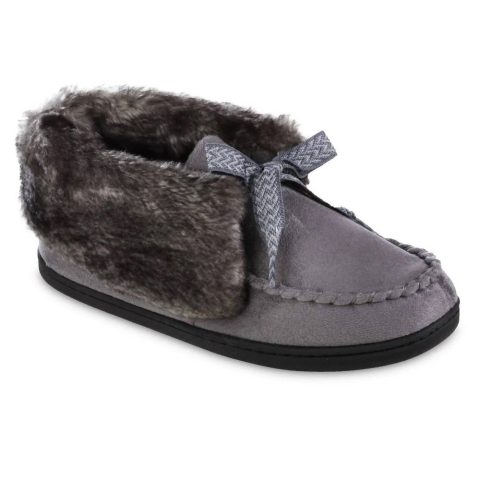 Women’s Microsuede Nelly Moc Bootie In Ash