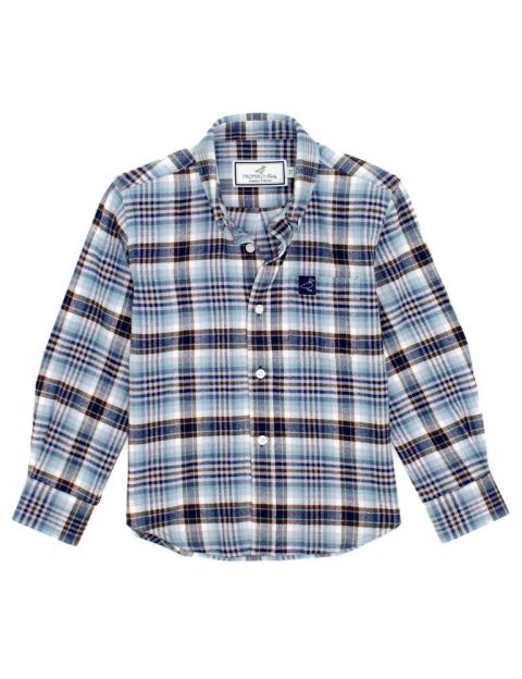 Men’s Classic Flannel Shirt In Forest