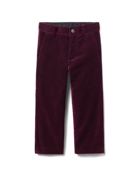 Janie and Jack The Velvet Party Pant