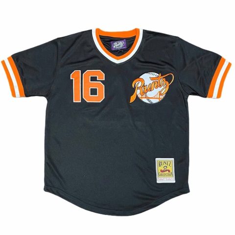 Men’s Away San Francisco Short Sleeve Jersey In Black/orange 7733662580796