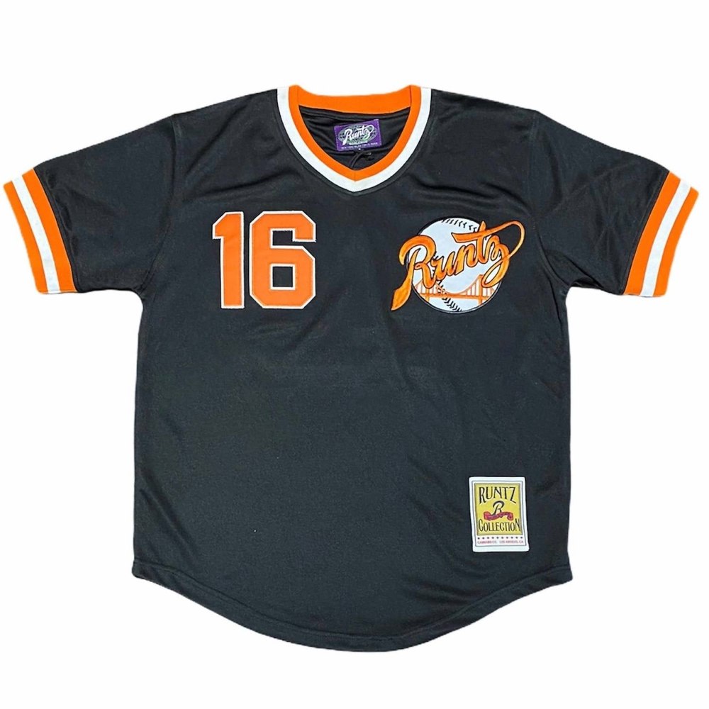 Men’s Away San Francisco Short Sleeve Jersey In Black/orange 7733662580796