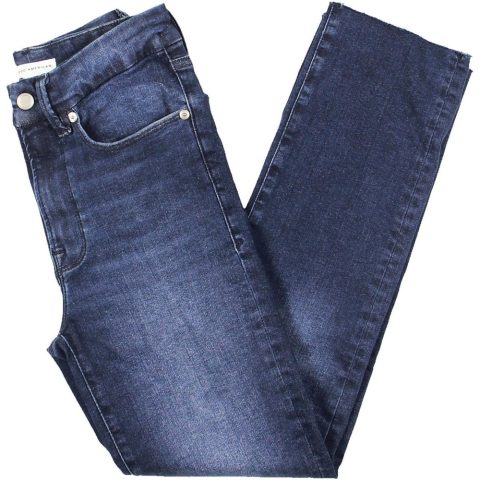 Good Classic Denim Raw Hem Skinny Jeans