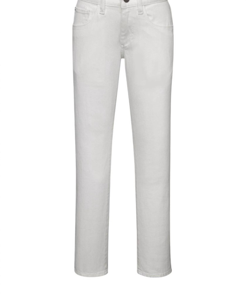 Boy’s Brady Slim Jeans In Medallion – White