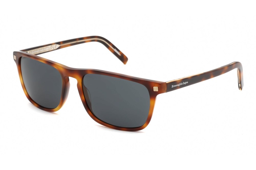 Ermenegildo Zegna EZ0173 52A Rectangular Sunglasses 58 mm