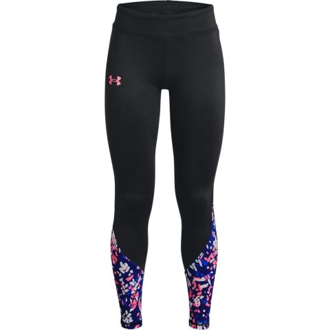 Girls’ Cozy Armour Leggings In Black / Pink Punk 7733691056188