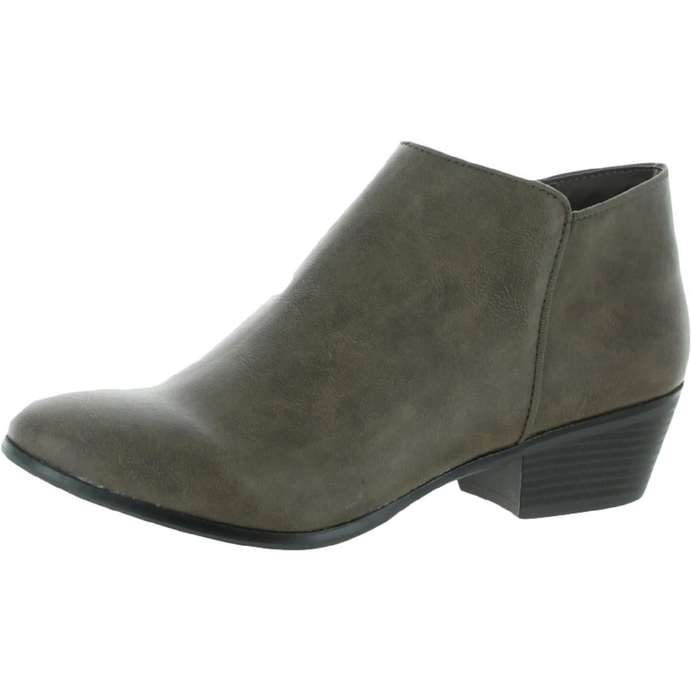 Wileyyp Faux Leather Booties Ankle Boots