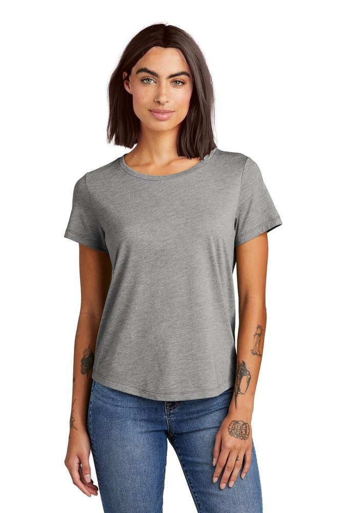 AllMade Women’s Relaxed Tri-Blend Scoop Neck Tee AL2015