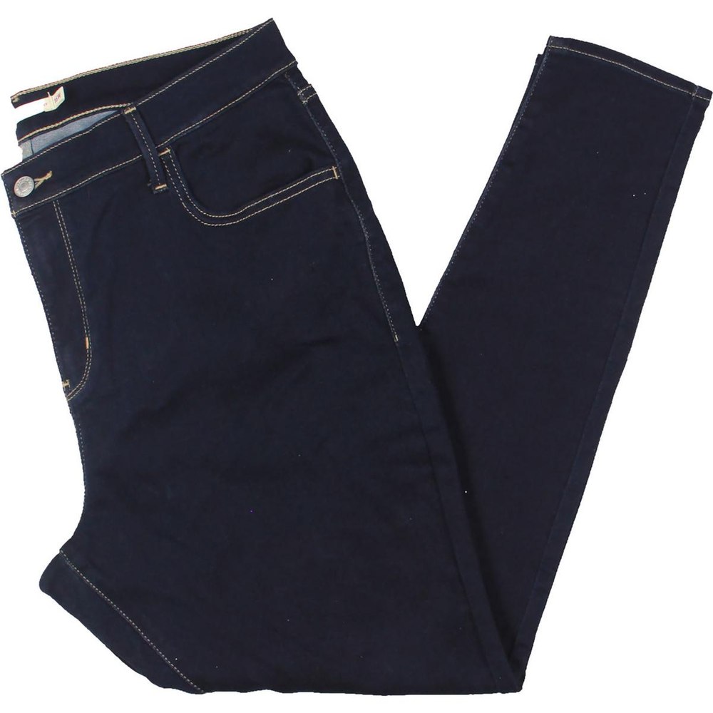 Plus 720 High Rise Dark Wash Skinny Jeans