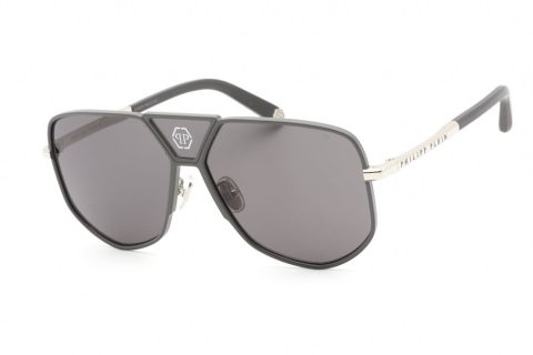 Philipp Plein SPP009M 0H70 Aviator Sunglasses 61 mm