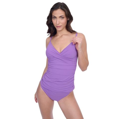 Devine Surplice Tankini Swim Top 7733701050428