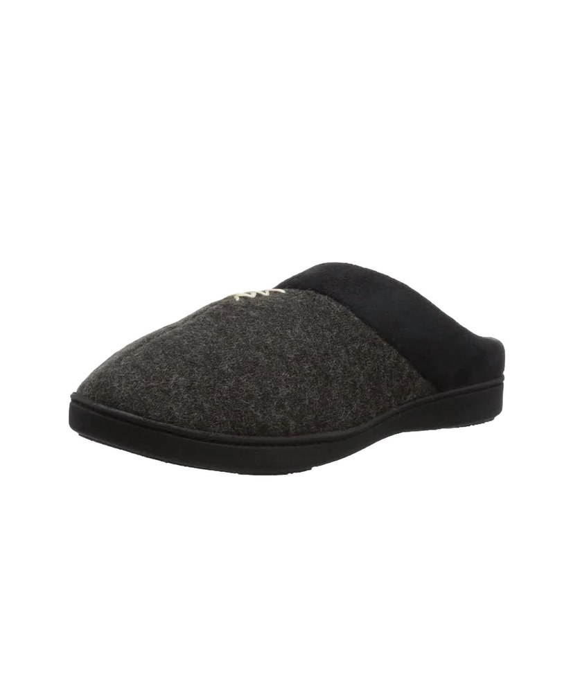 Women’s Marisol Microsuede Hoodback Slipper In Black