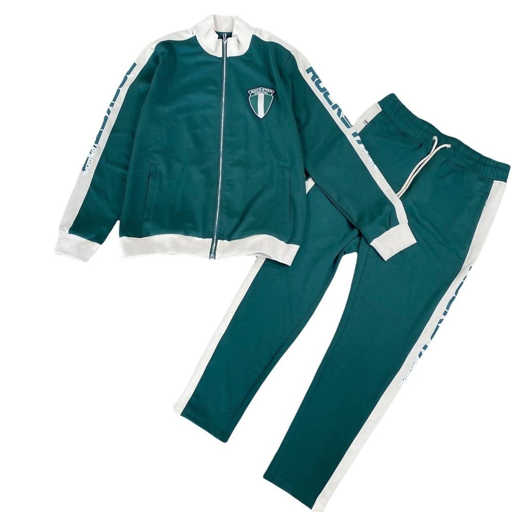 Men’s Hector Track Suit Set In Green 7733710979132