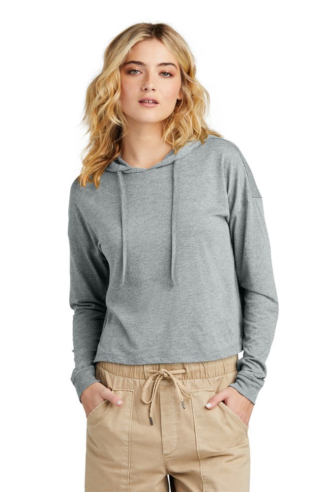 District Women’s Perfect Tri Midi Long Sleeve Hoodie DT1390L