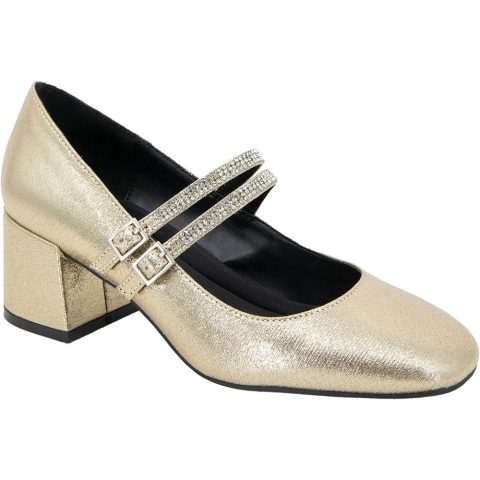 LEEANN Comfort Insole Block Heels