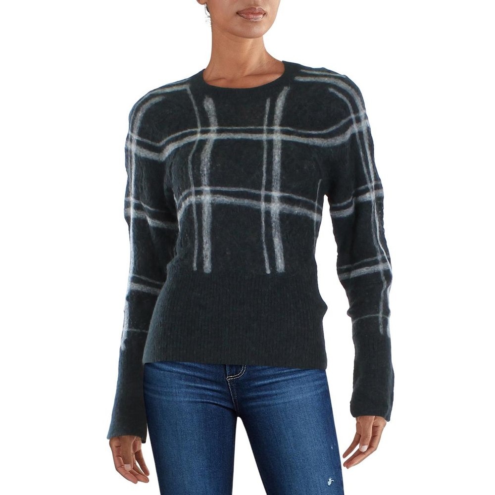 Wool Pullover Crewneck Sweater