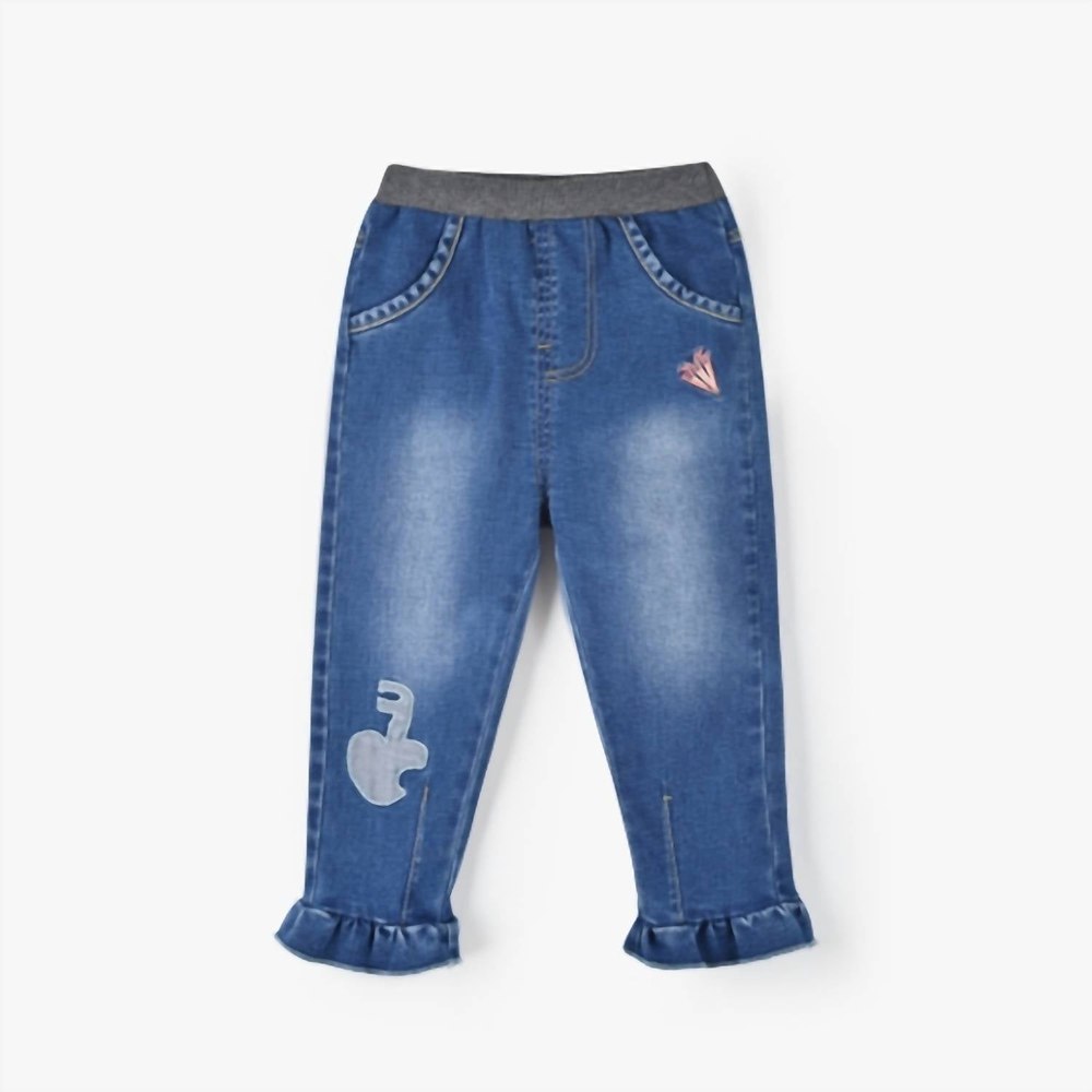 Girls Tara Jeans In Blue 7733723496508