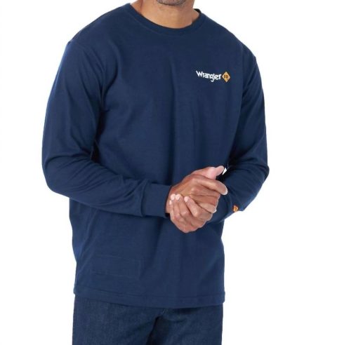 Men’s Fire Resistant T-Shirt – Plus In Navy 7733721530428