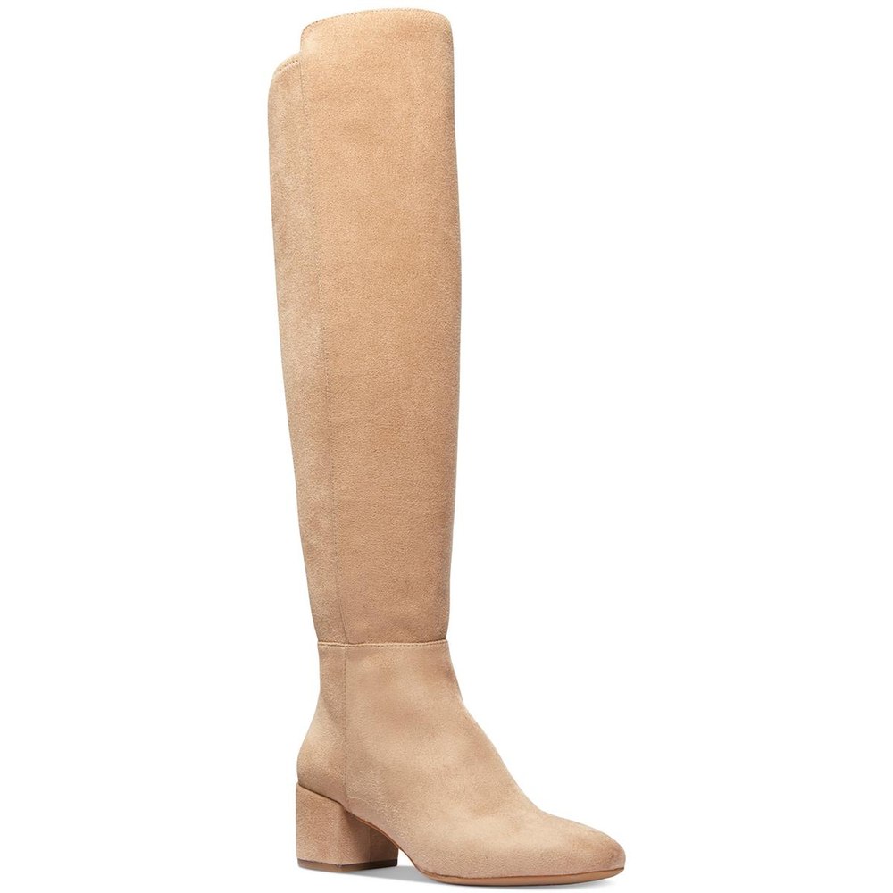 BRADEN MID BOOT Faux Suede Knee-High Boots