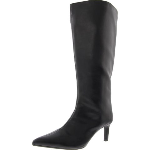 Rachelle Wide Calf Faux Leather Knee-High Boots