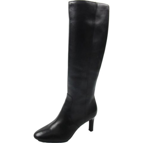 Caelynn II Leather Dressy Knee-High Boots
