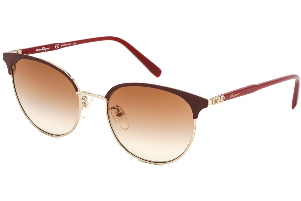 Salvatore Ferragamo SF2201S 744 Round Sunglasses 53 mm