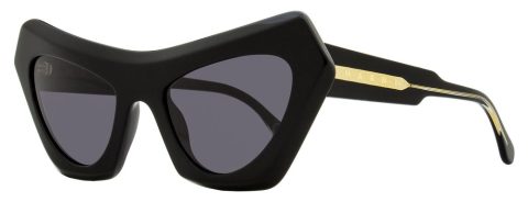 Marni Women’s Cat Eye Sunglasses Devil’s Pool ZTJ Black 56mm