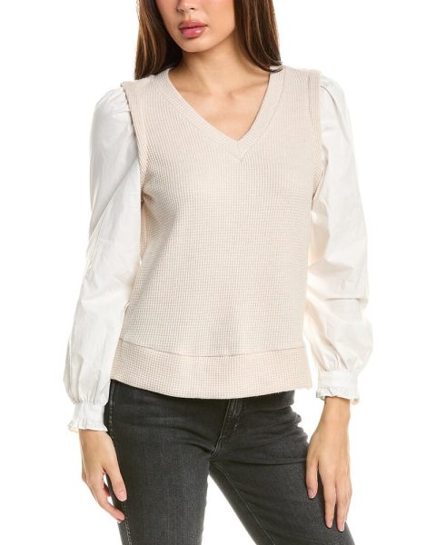 Design History Chunky Thermal Combo Top