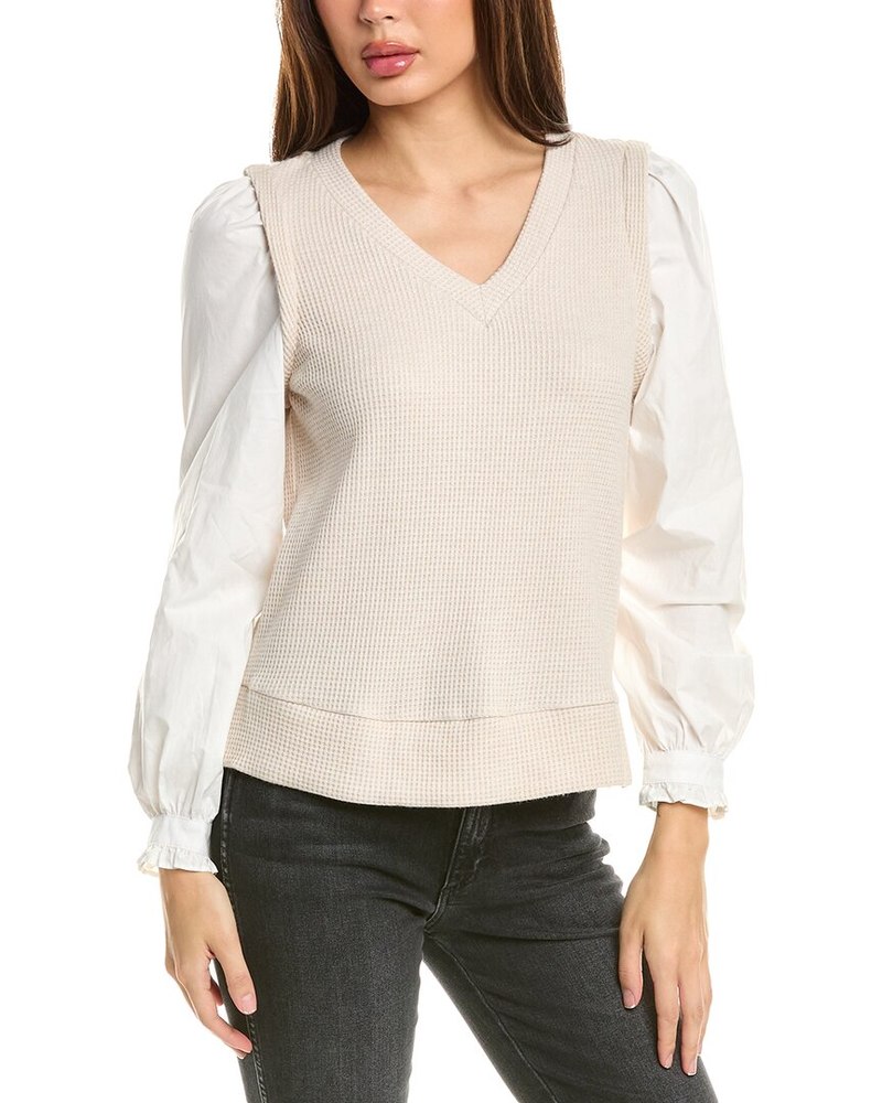 Design History Chunky Thermal Combo Top