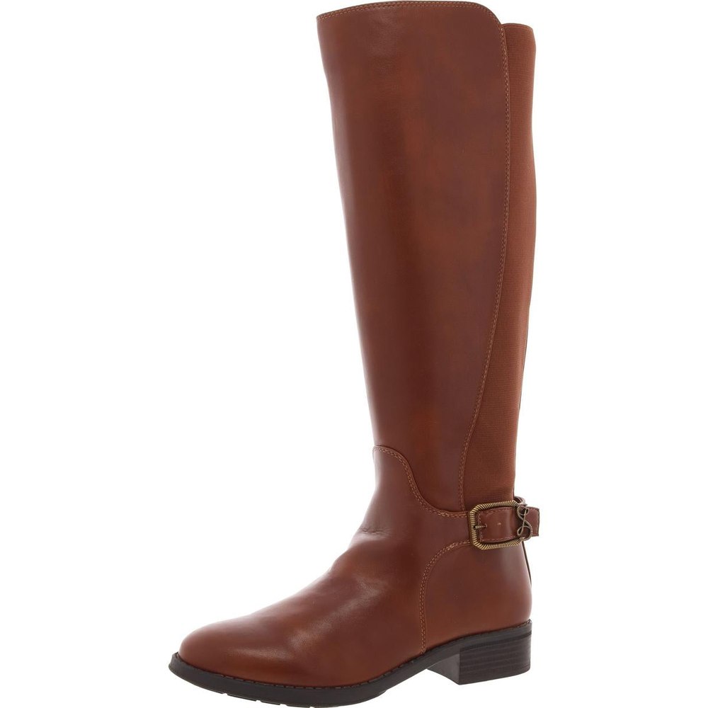 L-MERINA Zipper Knee-High Boots
