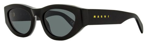 Marni Women’s Cat Eye Sunglasses Rainbow Mountains BMO Black 52mm