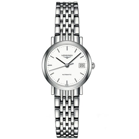 Longines Women’s Elegant White Dial Watch