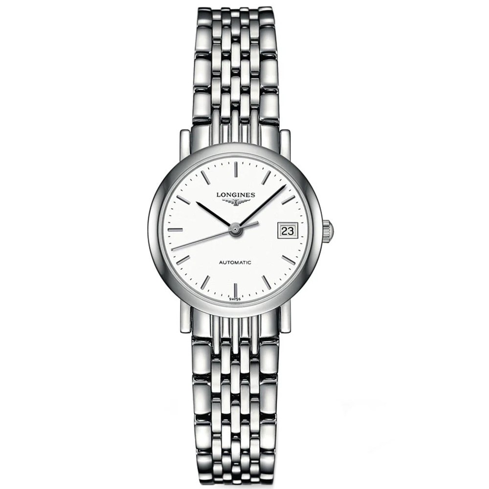Longines Women’s Elegant White Dial Watch